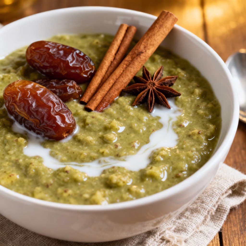green plantain porridge