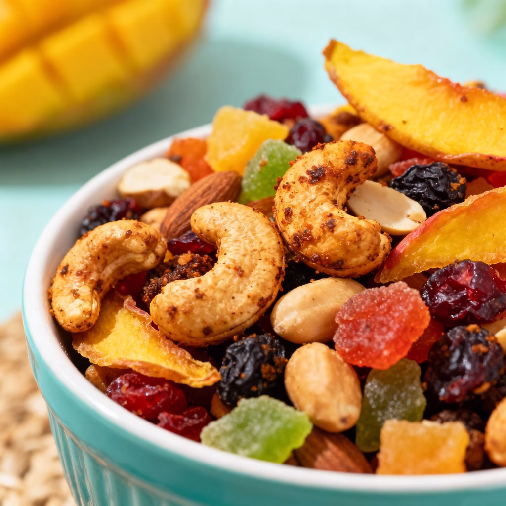 caribbean fruit & nut mix