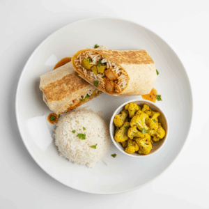 Butter Chicken Burrito