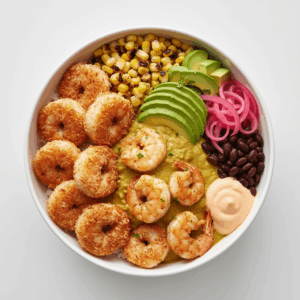 Coconut Shrimp Bowl