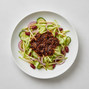 Aziatische bleekselderij salade