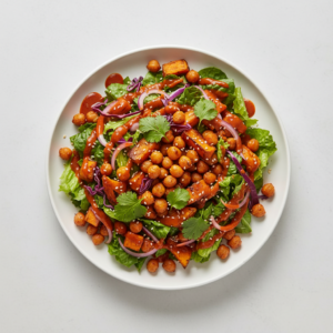 Salade met zoete aardappel