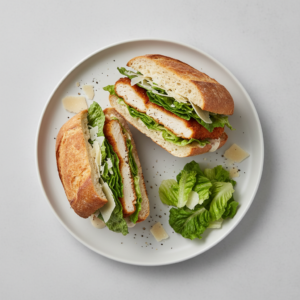 Chicken caesar sandwich